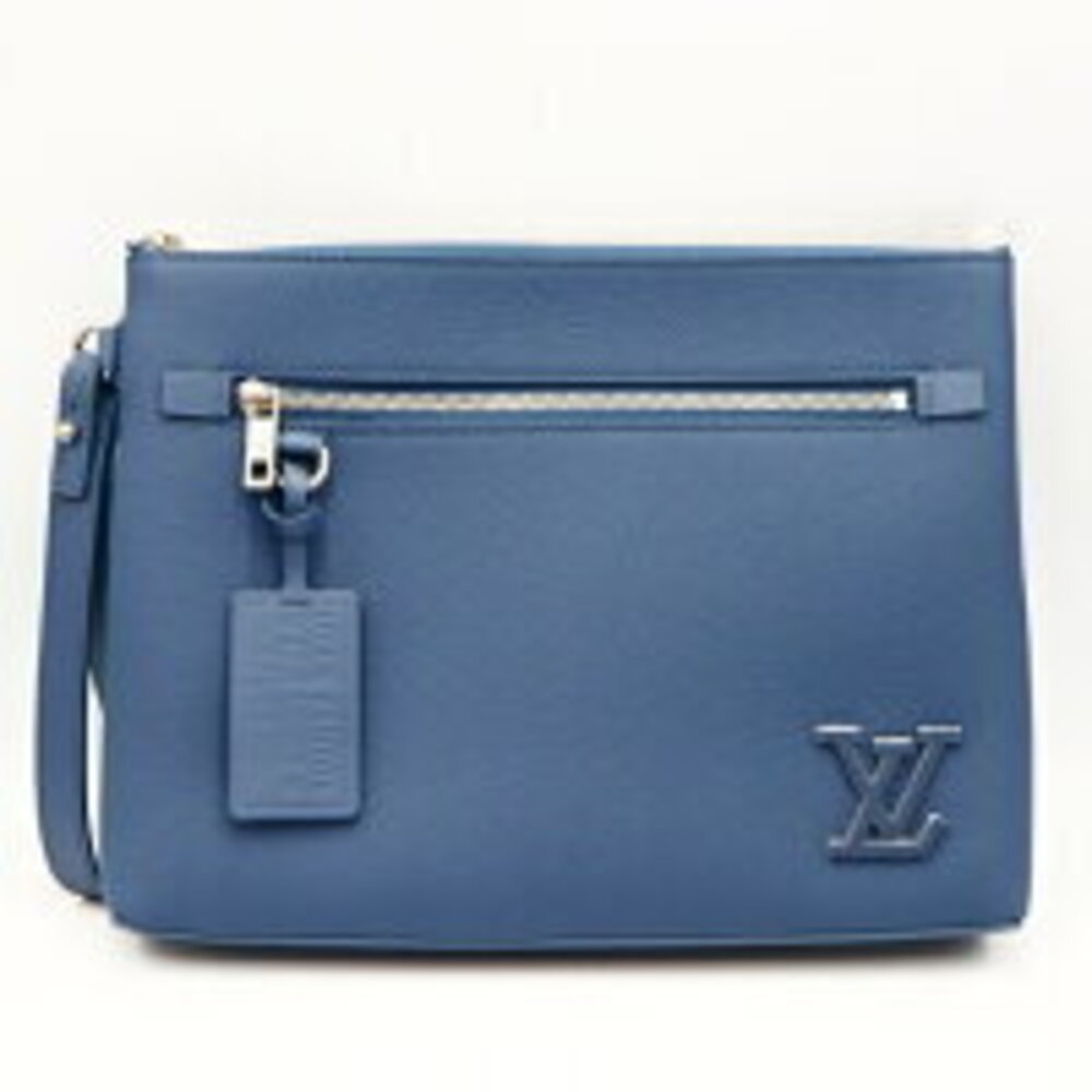 Louis Vuitton Pochette iPad Shoulder Bag Blue h